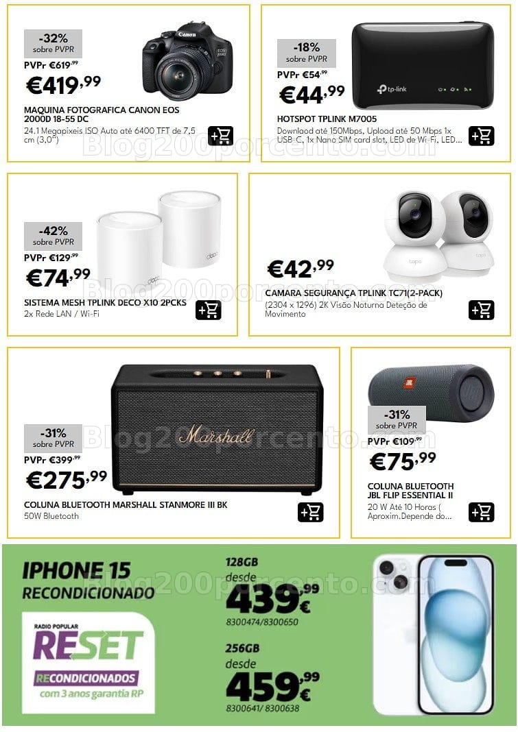 Antevisão Folheto RADIO POPULAR Promoções de 2 a 15 junho